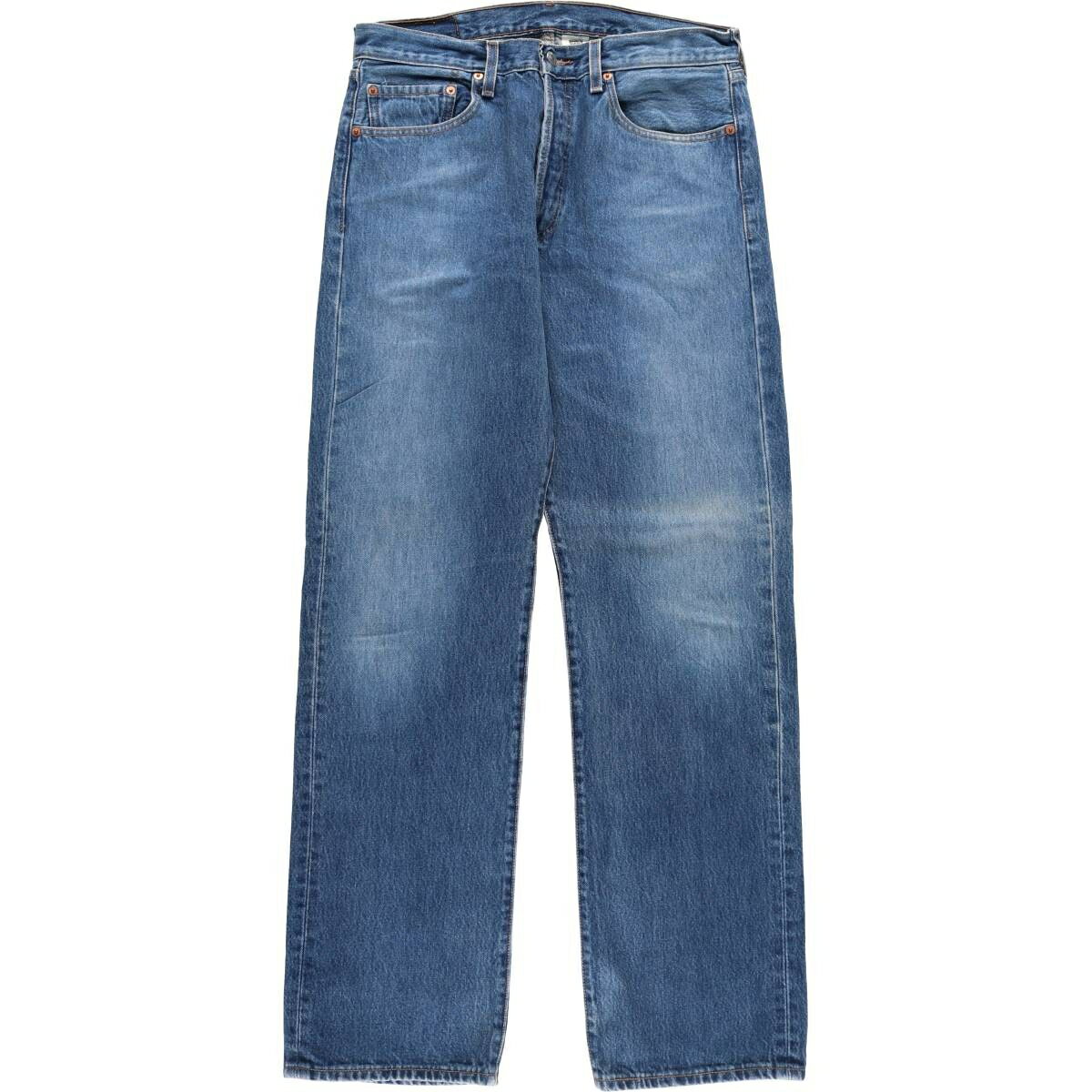 古着 00'S リーバイス Levi's 501 ストレートデニムパンツ メンズw34相当 /eaa525524 【中古】 【250308】 【ss2601_30】 ブルー系 春夏秋冬