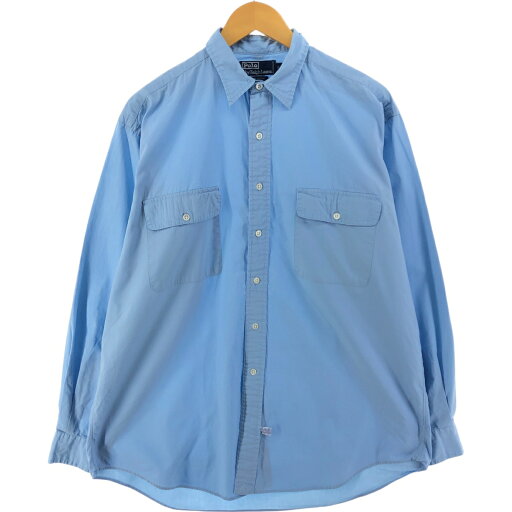 古着 ラルフローレン Ralph Lauren POLO by Ralph Lauren 長袖 コットンシャツ メンズL相当 /eaa525608 【中古】 【250314】 古着 ラルフローレン Ralph Lauren POLO by Ralph Lauren 長袖 コットンシャツ メンズL相当 /eaa525608 【中古】 【250314】