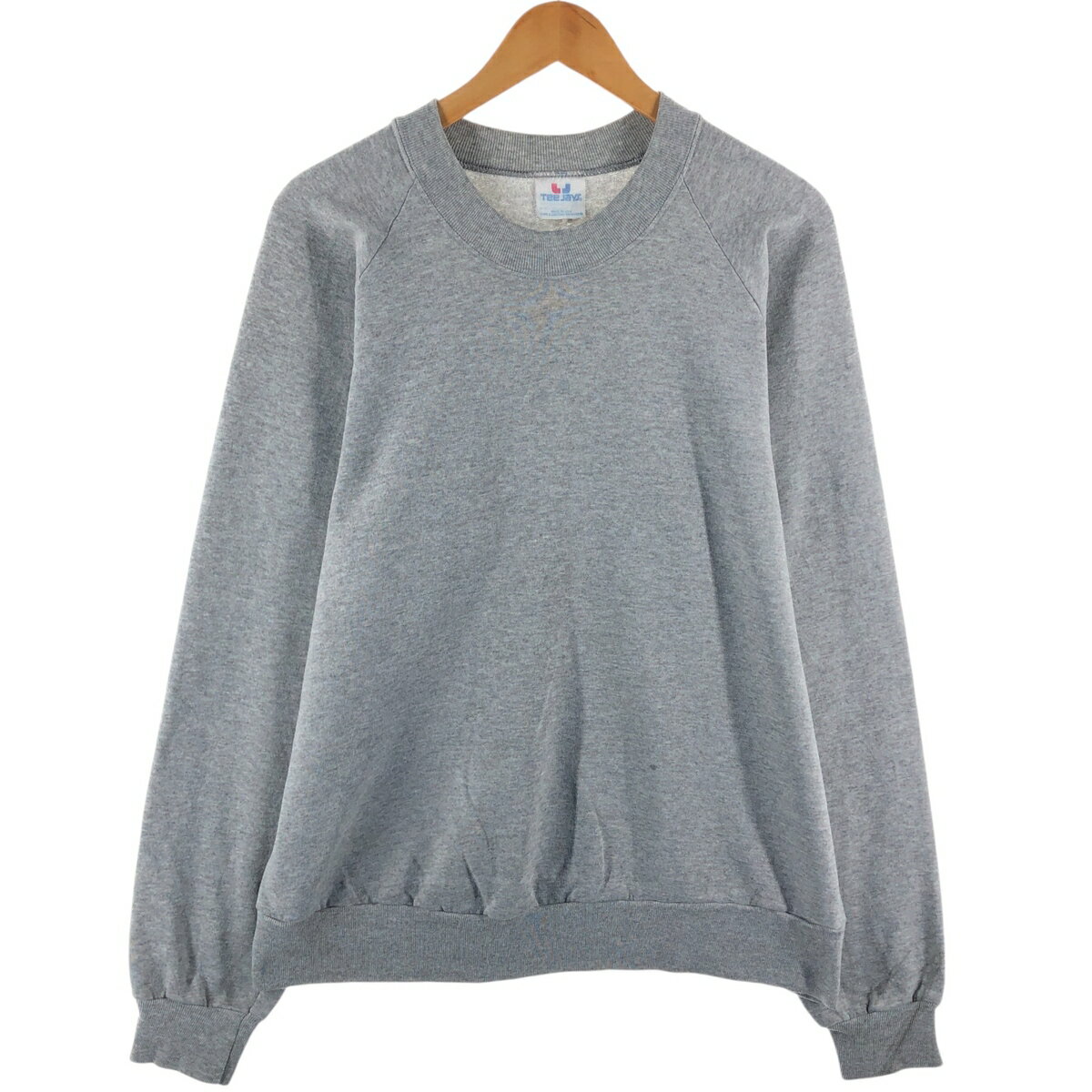 Rakuten - 古着 90'S TEE JAYS 無地 ブランクスウェットシャツ トレーナー USA製 メンズXL相当 ヴィンテージ /eaa525650 【中古】 【250315】 【SS2606_50】