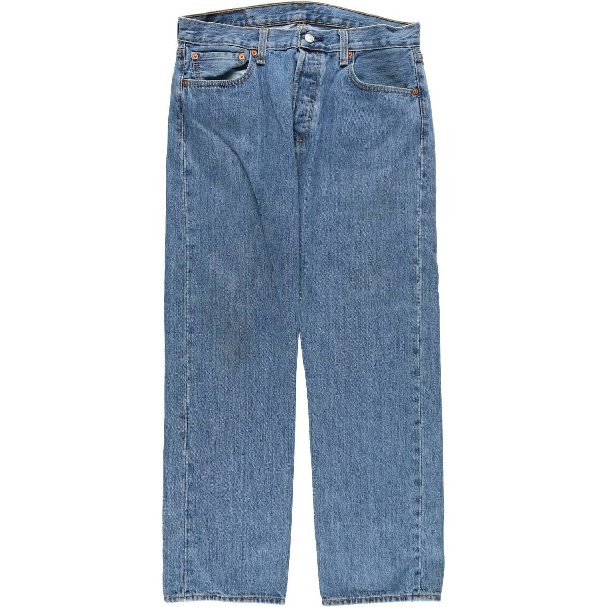 古着 リーバイス Levi's 501 ストレートデニムパンツ メンズw34相当 /eaa525779 【中古】 【250315】 【ss2601_30】 ブルー系 春夏秋冬