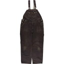 古着 ビッグサイズ ディッキーズ Dickies ダック オーバーオール メンズw43相当 /eaa526036 【中古】 【250310】