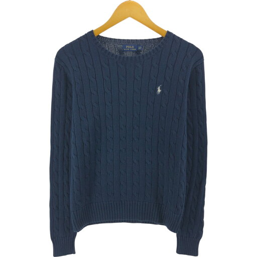 古着 ラルフローレン Ralph Lauren POLO RALPH LAUREN ケーブル編み コットンニットセーター レディースL相当 /eaa526092 【中古】 【250310】 【ADEL/アデル】 古着 ラルフローレン Ralph Lauren POLO RALPH LAUREN ケーブル編み コットンニットセーター レディースL相当 /eaa526092 【中古】 【250310】 【ADEL/アデル】
