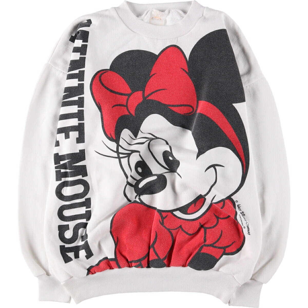  80'S MINNIE MOUSE ߥˡޥ Ƚץ 饯åȥ ȥ졼ʡ ǥXL ...