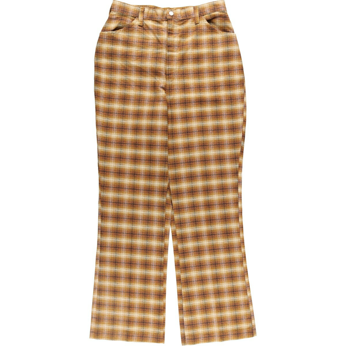 古着 Carol Brent チェック柄 スラックスパンツ メンズw30相当 ヴィンテージ /eaa526127 【中古】 【250309】 【ss2601_50】