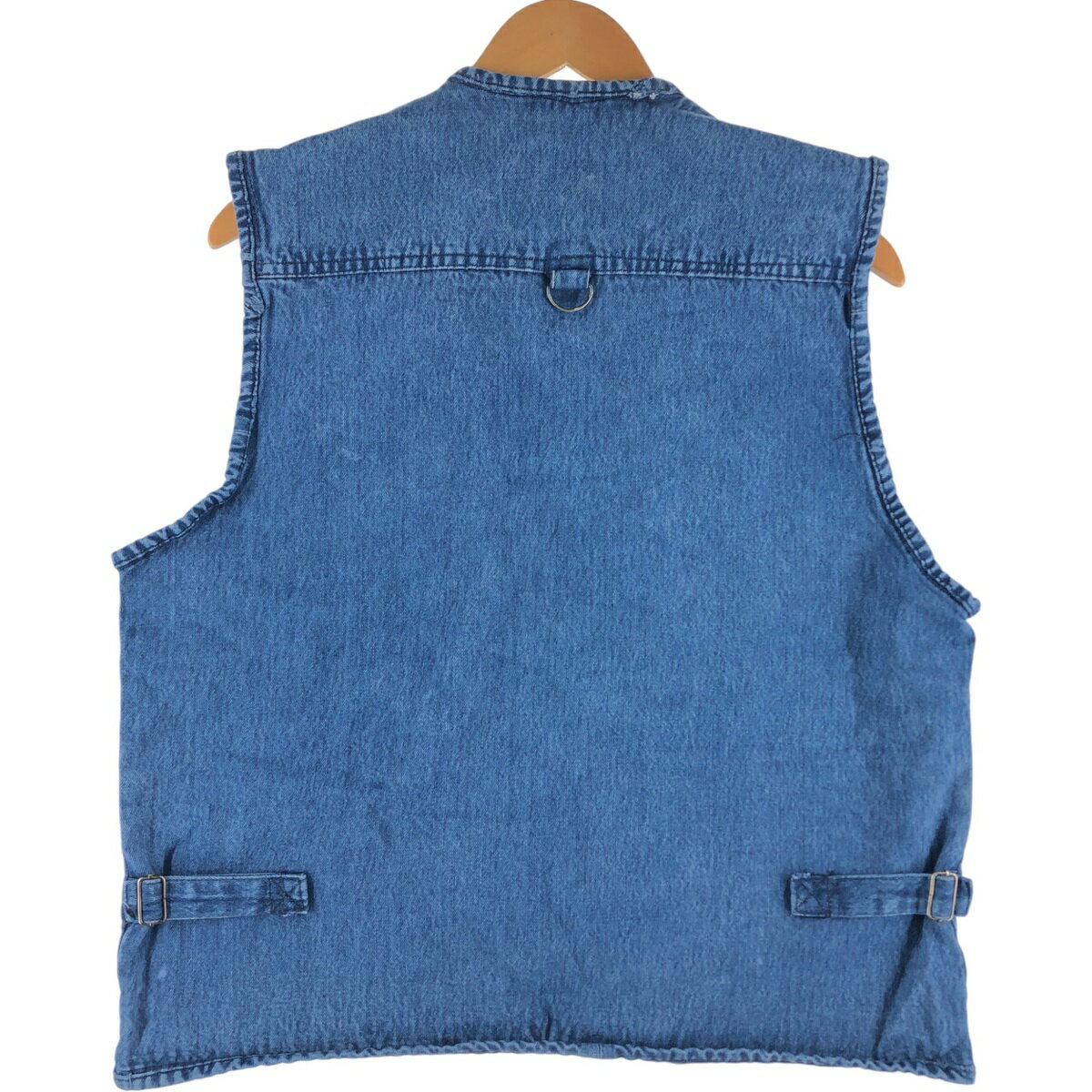 古着 ハンタークラブ HUNTERCLUB デニムベスト メンズXL相当 /eaa526238 【中古】 【250309】
