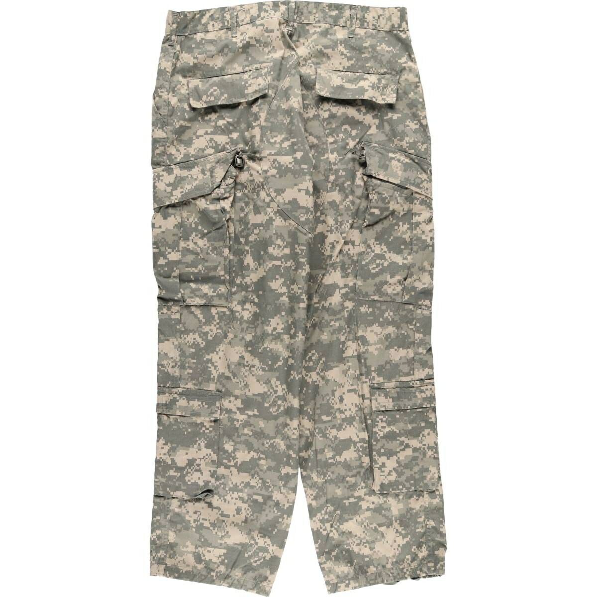 古着 00'S 米軍実品 迷彩柄 ACU デジタルカモ リップストップ ミリタリー カーゴパンツ USA製 MEDIUM-SHORT メンズw34相当 /eaa526351 【中古】 【250309】