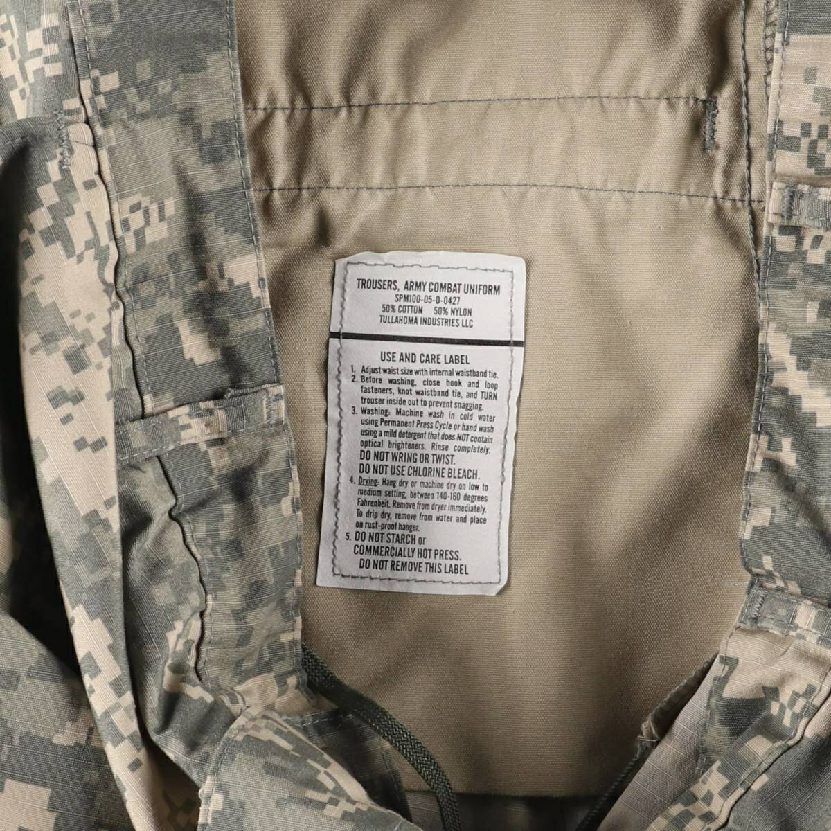 古着 00'S 米軍実品 迷彩柄 ACU デジタルカモ リップストップ ミリタリー カーゴパンツ USA製 MEDIUM-SHORT メンズw34相当 /eaa526351 【中古】 【250309】