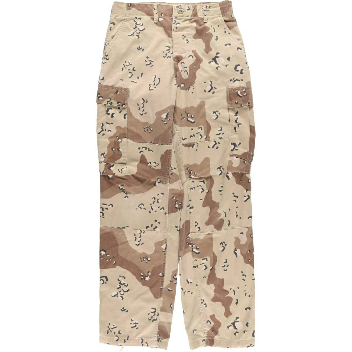 古着 民間品 迷彩柄 6C デザートチョコチップカモ ミリタリー カーゴパンツ USA製 メンズw29相当 /eaa526362 【中古】 【250309】