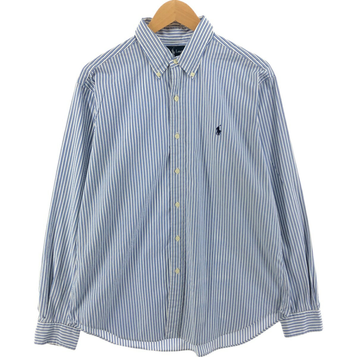 Rakuten - 古着 ラルフローレン CLASSIC FIT クラシックフィット マルチストライプ 長袖 ボタンダウンストライプシャツ メンズL相当 /eaa526590 【中古】 【250314】 【SS2603_10】