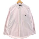 古着 ラルフローレン Ralph Lauren BIG SHIRT 長袖 ボタンダウンストライプシャツ メンズXL相当 /eaa526599 【中古】 【250314】(4)