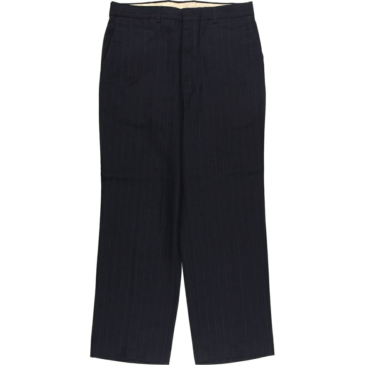 古着 ハガー HAGGAR ストライプ柄 スラックスパンツ USA製 メンズw33相当 ヴィンテージ /eaa526605 【中古】 【250309】