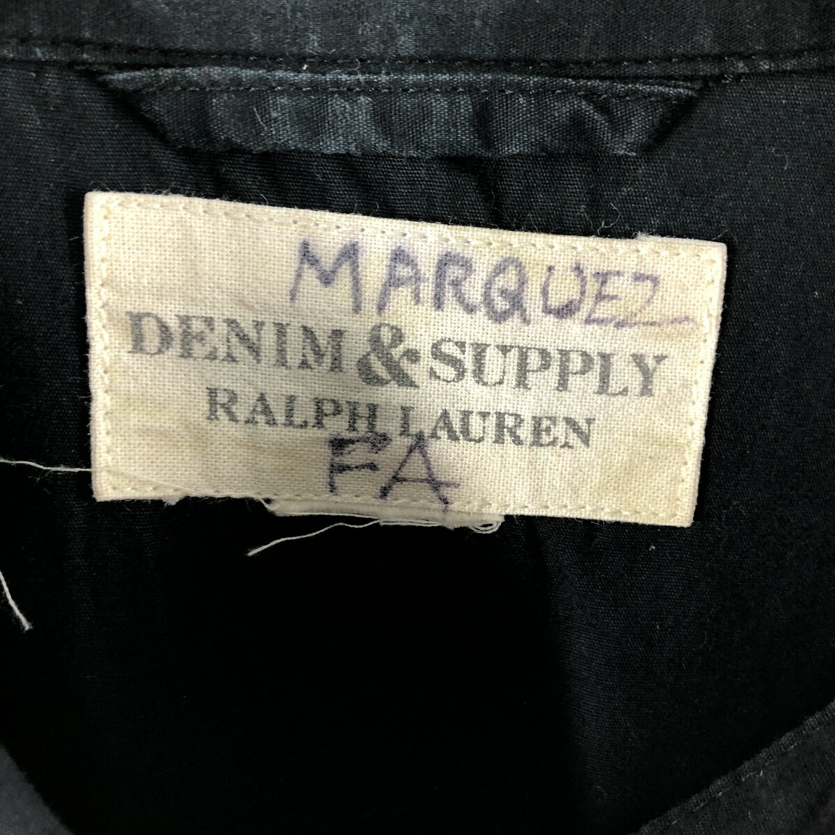 古着 ラルフローレン Ralph Lauren DENIM&SUPPLY デニム&サプライ 長袖 ウエスタンシャツ メンズXL相当 /eaa526621 【中古】 【250310】