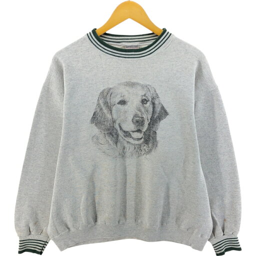 古着 90'S オニータ ONEITA POWER-SWEATS 犬柄 アニマル スウェットシャツ トレーナー USA製 メンズXL相当 ヴィンテージ /eaa526718 【中古】 【250310】 古着 90'S オニータ ONEITA POWER-SWEATS 犬柄 アニマル スウェットシャツ トレーナー USA製 メンズXL相当 ヴィンテージ /eaa526718 【中古】 【250310】