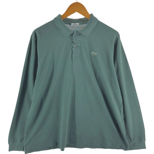 古着 ラコステ LACOSTE 長袖 ポロシャツ 6 メンズL相当 /eaa526758 【中古】 【250313】