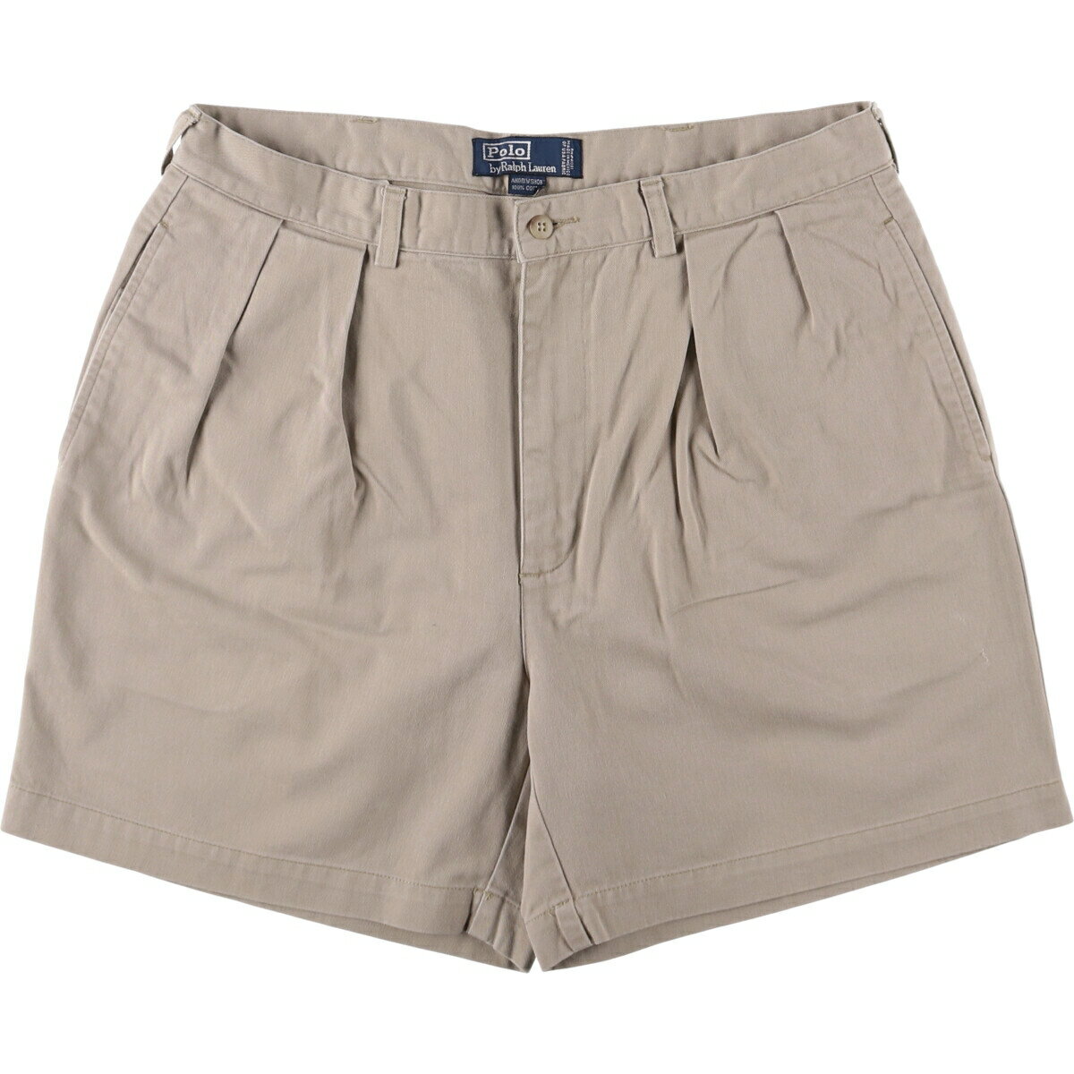 古着 ラルフローレン Ralph Lauren POLO by Ralph Lauren ツータック チノショーツ ショートパンツ メンズw35相当 /eaa526860 【中古】 【250330】