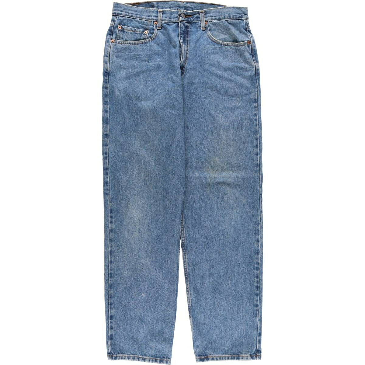 古着 00'S リーバイス Levi's 550 RELAXED FIT テーパードデニムパンツ メンズw33相当 /eaa526984 【中古】 【250308】 【ss2601_50】 ブルー系 春夏秋冬