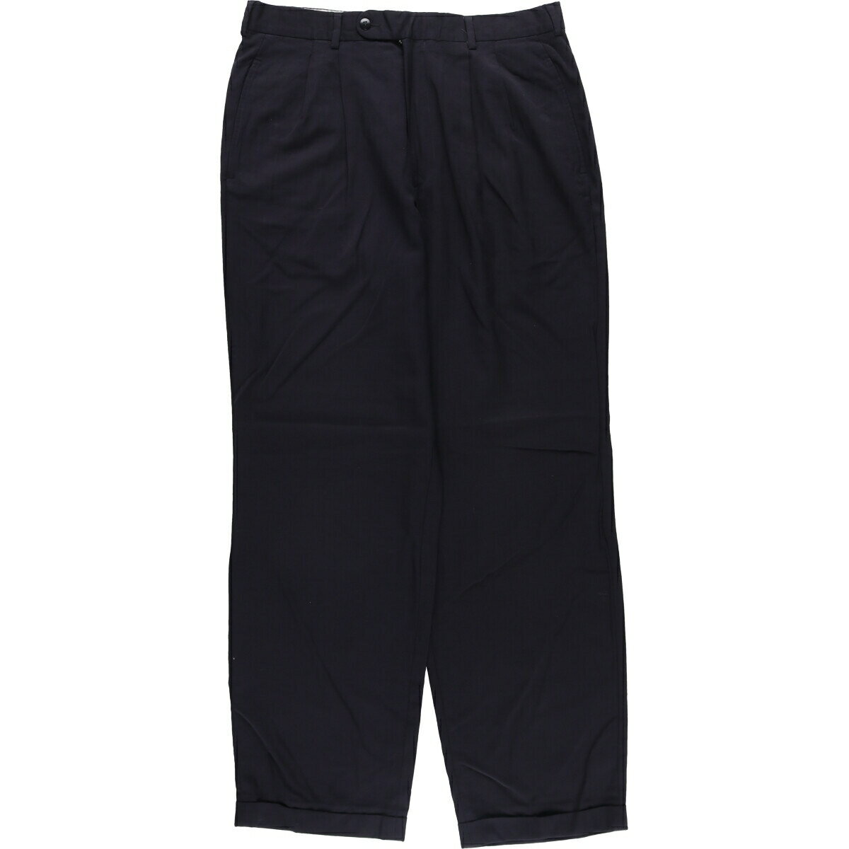 樂天商城 - 古着 ツータック ウールパンツ スラックス メンズw34相当 /eaa526990 【中古】 【250309】 【ss2601_50】