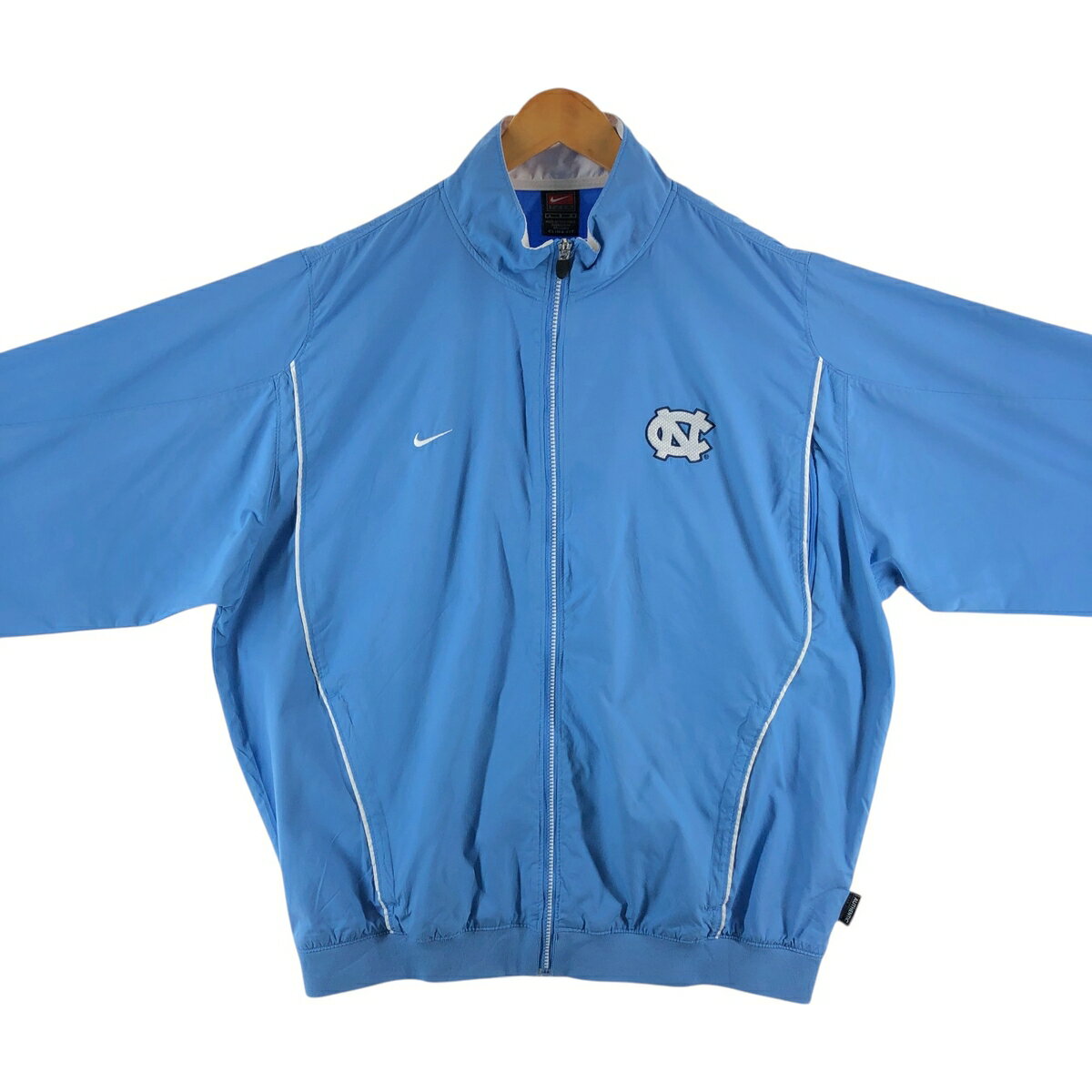 古着 ~00'S ナイキ NIKE TEAM CLIMA-FIT カレッジ ウインドブレーカー メンズL相当 /eaa527414 【中古】 【250317】