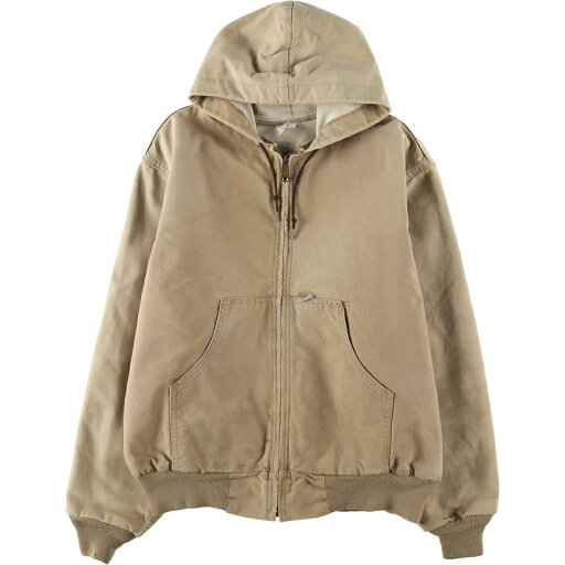 古着 80~90'S カーハート Carhartt アクティブジャケット ダックフルジップパーカー USA製 メンズL相当 ヴィンテージ /eaa527652 【中古】 【250317】 古着 80~90'S カーハート Carhartt アクティブジャケット ダックフルジップパーカー USA製 メンズL相当 ヴィンテージ /eaa527652 【中古】 【250317】