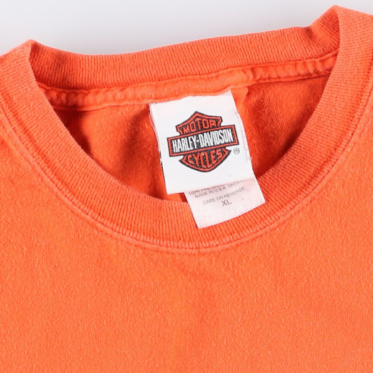 古着 00'S ハーレーダビッドソン Harley-Davidson モーターサイクル バイクTシャツ USA製 メンズXL相当 /eaa527910 【中古】 【250315】