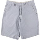 古着 ラルフローレン Ralph Lauren POLO by Ralph Lauren ストライプ柄 シアサッカーショーツ ショートパンツ メンズw33相当 ハーフパンツ /eaa527969 【中古】 【250320】