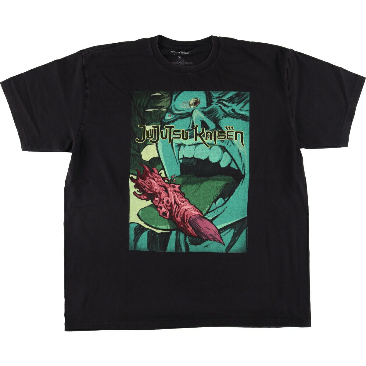古着 JUJUTSU KAISEN 呪術廻戦 キャラクタープリントTシャツ メンズXL相当 /eaa528039 【中古】 【250319】