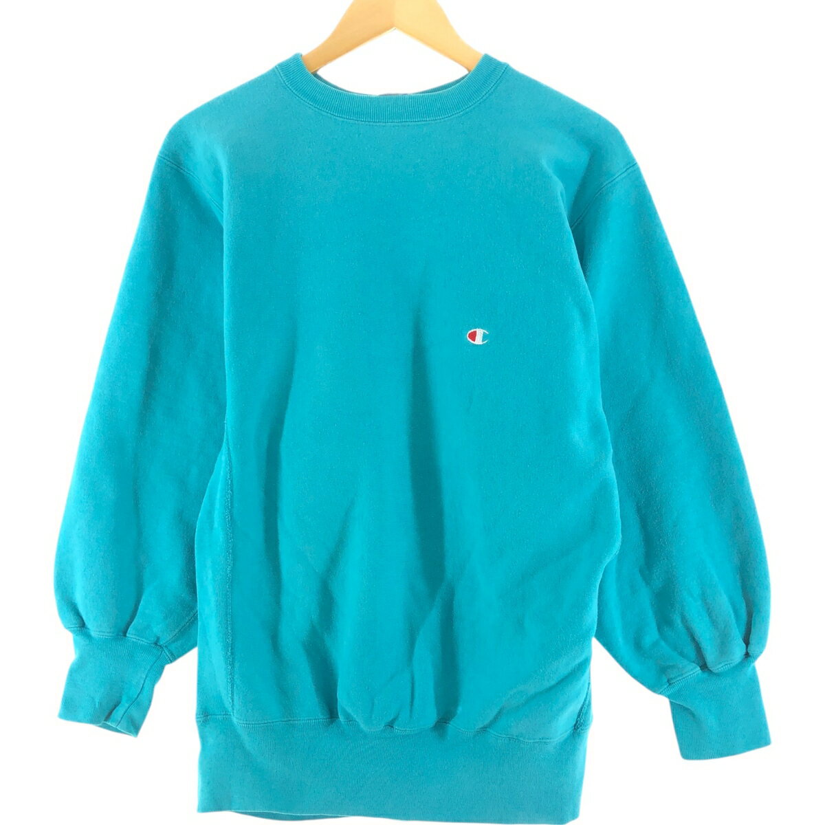 古着 90'S チャンピオン Champion REVERSE WEAVE リバースウィーブ 刺繍タグ ワンポイントロゴスウェットシャツ トレーナー USA製 メンズXL相当 ヴィンテージ /eaa528048 【中古】 【250316】