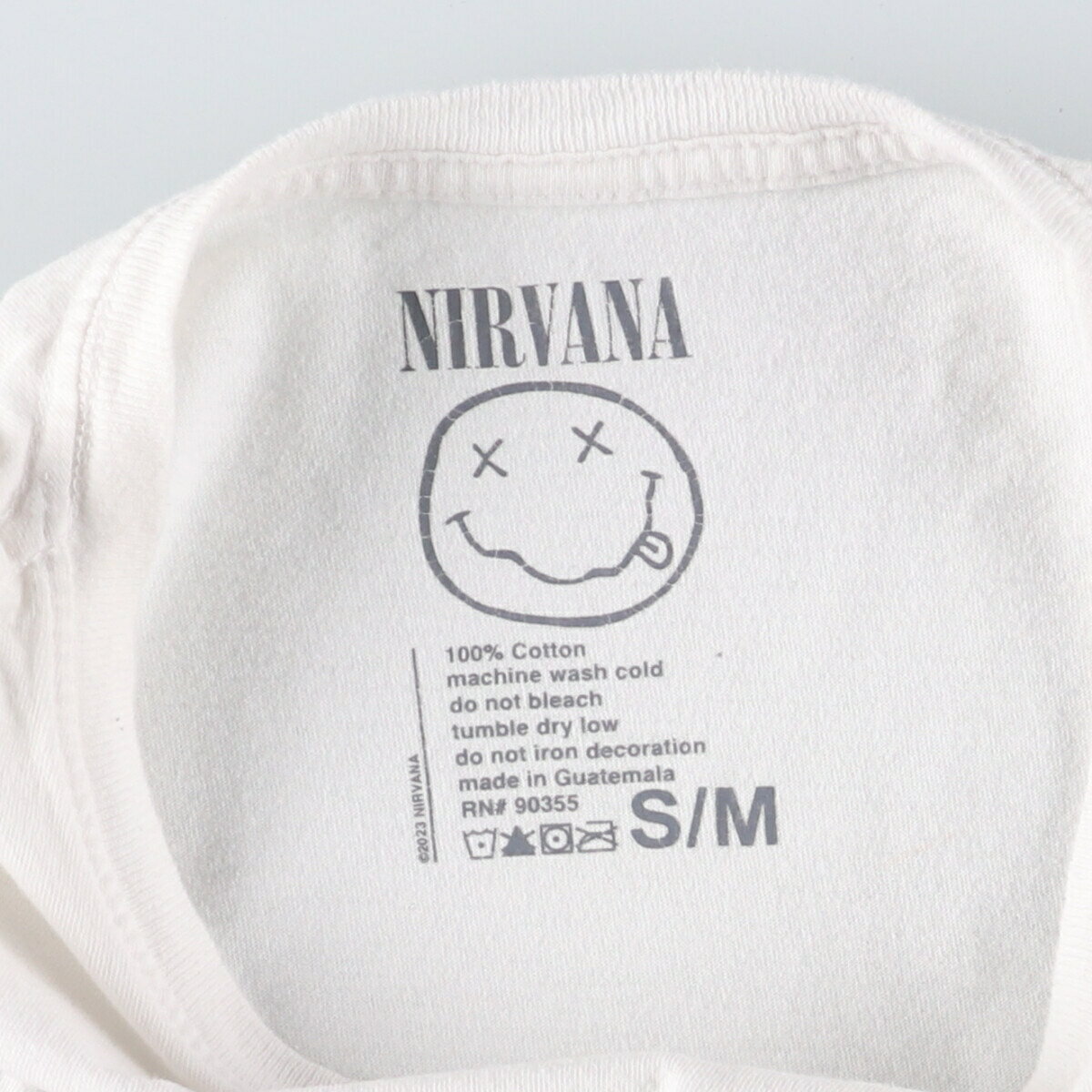 古着 NIRVANA ニルヴァ—ナ バンドTシャツ バンT メンズM相当 /eaa528094 【中古】 【250316】