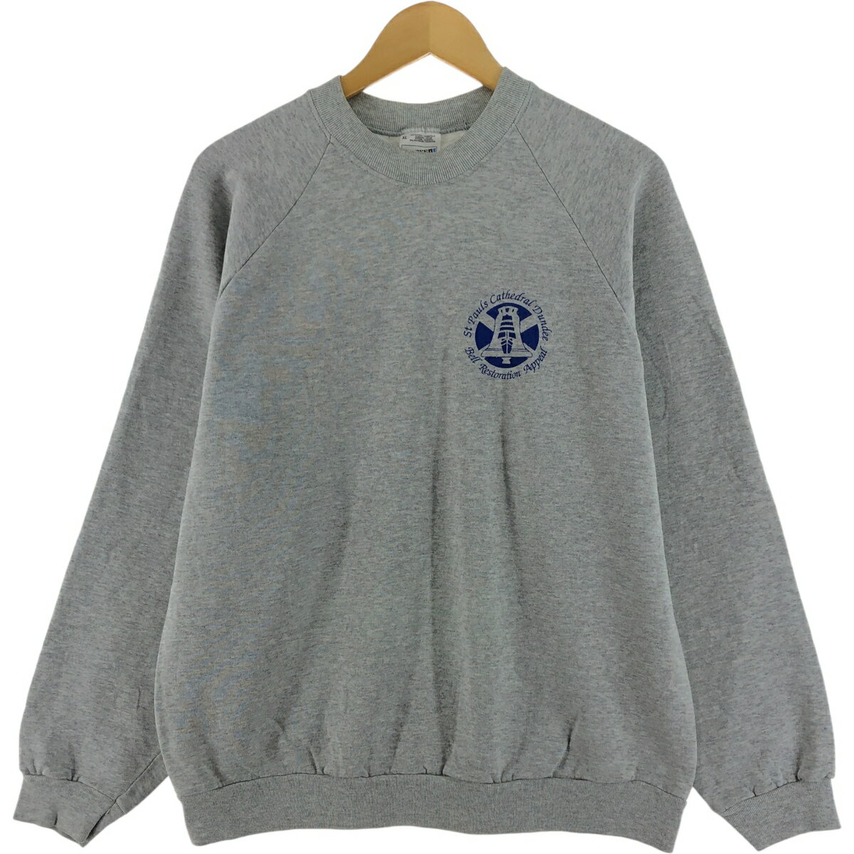 古着 90'S フルーツオブザルーム FRUIT OF THE LOOM SCREEN STARS ダブルネーム プリントスウェットシ..