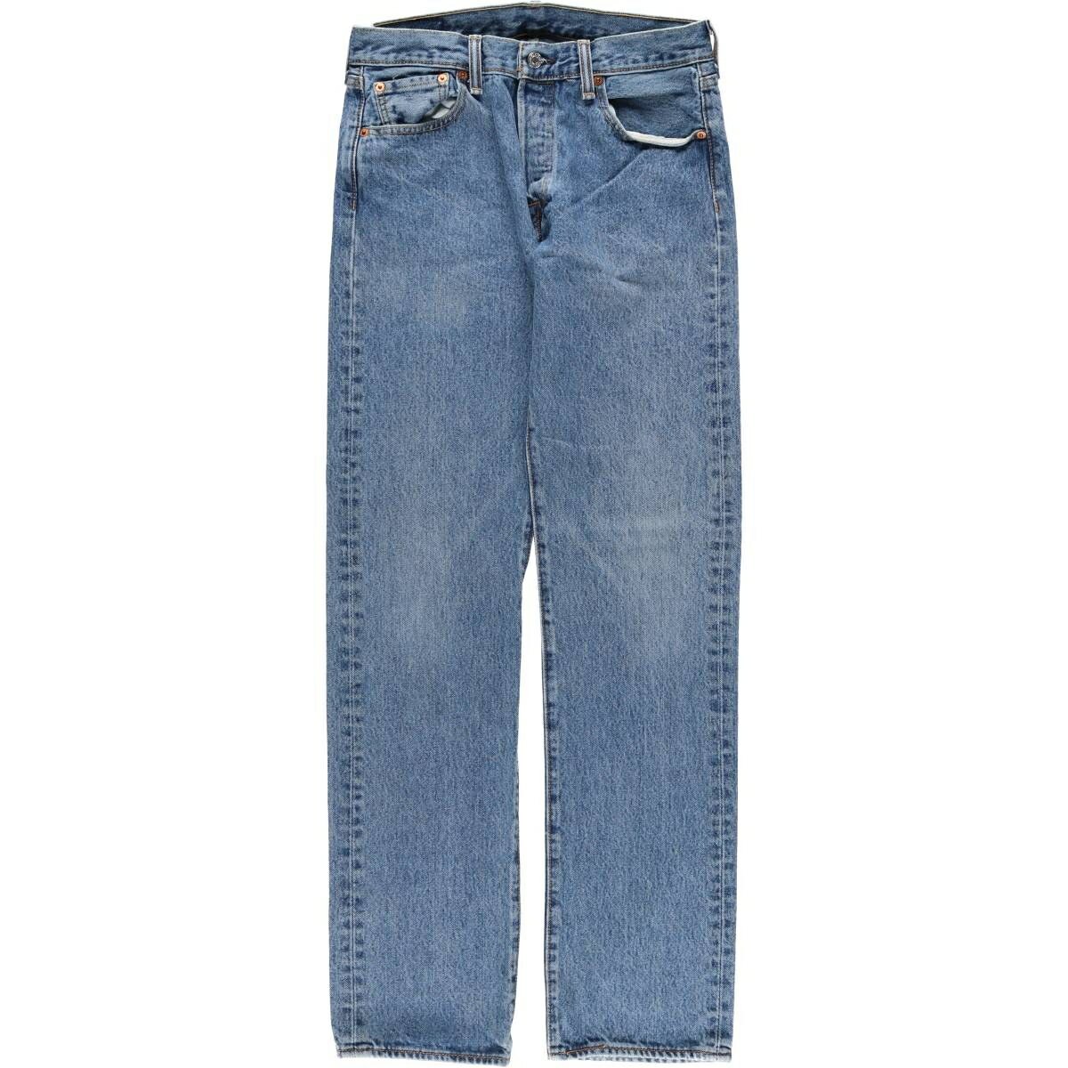 古着 リーバイス Levi's 501 ストレートデニムパンツ メンズw31相当 /eaa528212 【中古】 【250317】 【ss2601_30】 ブルー系 春夏秋冬