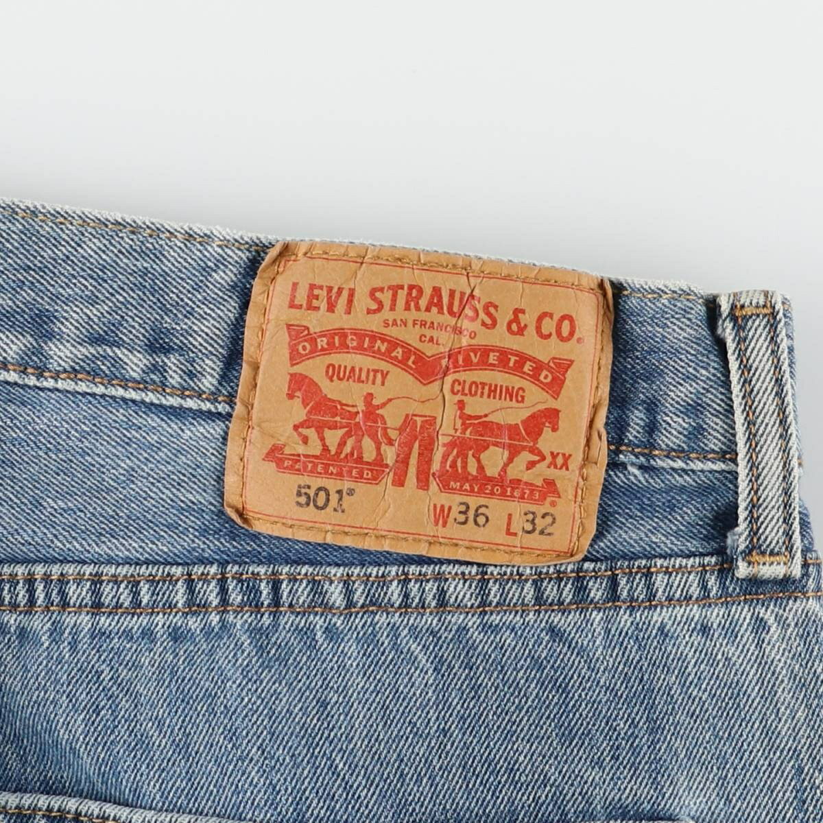 古着 リーバイス Levi's 501 ストレートデニムパンツ メンズw35相当 /eaa528252 【中古】 【250314】
