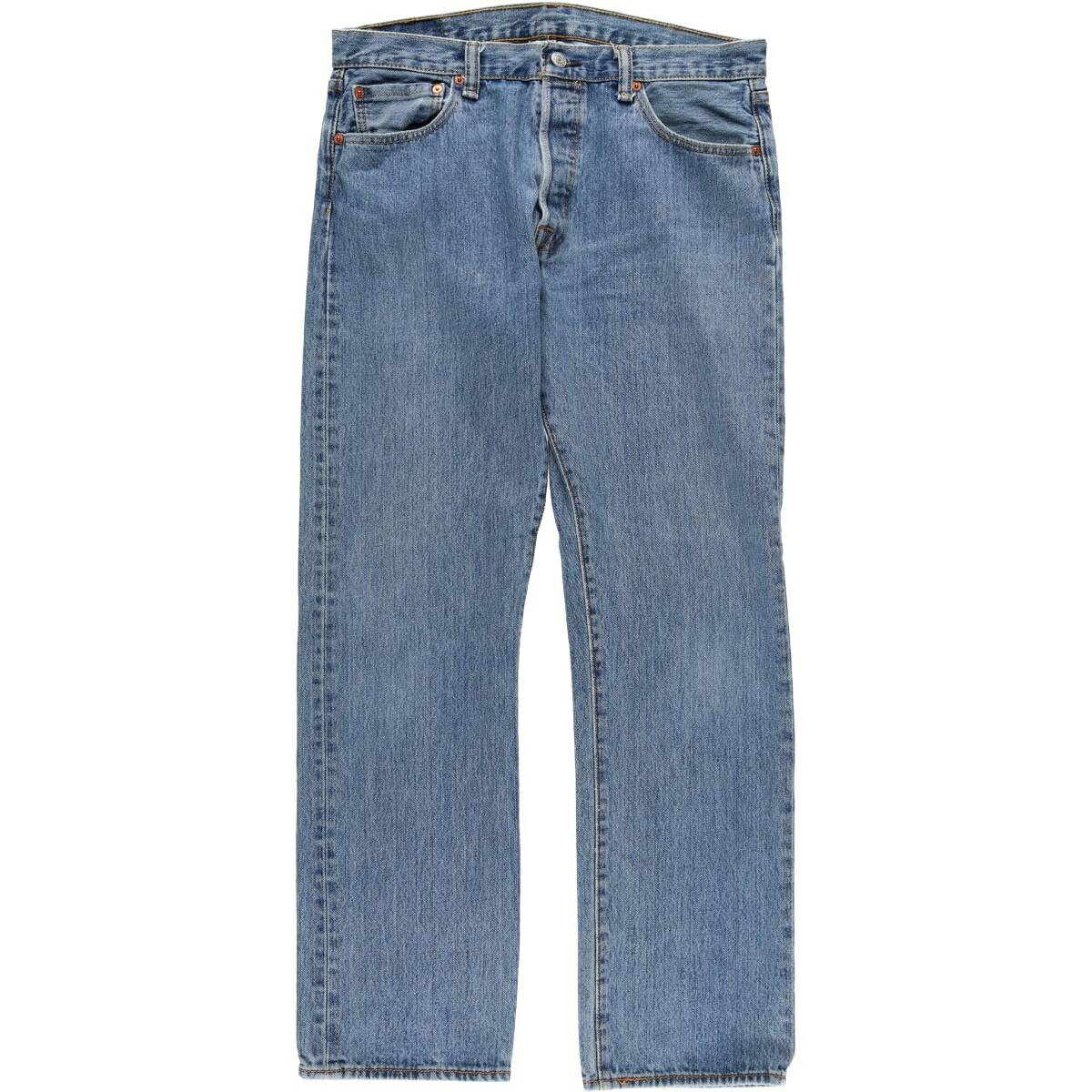 古着 リーバイス Levi's 501 ストレートデニムパンツ メンズw34相当 /eaa528256 【中古】 【250314】 【ss2601_30】 ブルー系 春夏秋冬