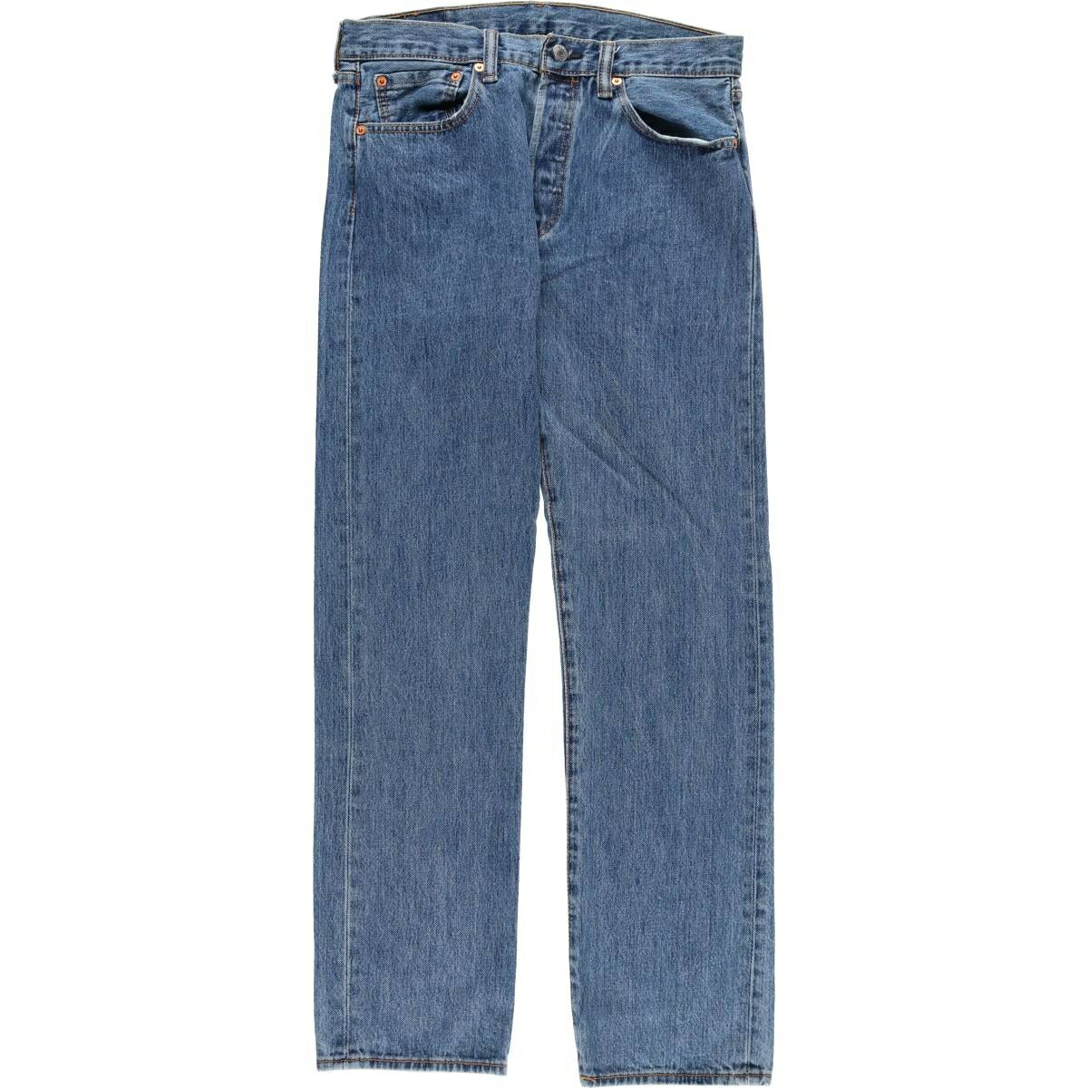 古着 リーバイス Levi's 501 ストレートデニムパンツ メンズw31相当 /eaa528257 【中古】 【250314】 【ss2601_30】 ブルー系 春夏秋冬