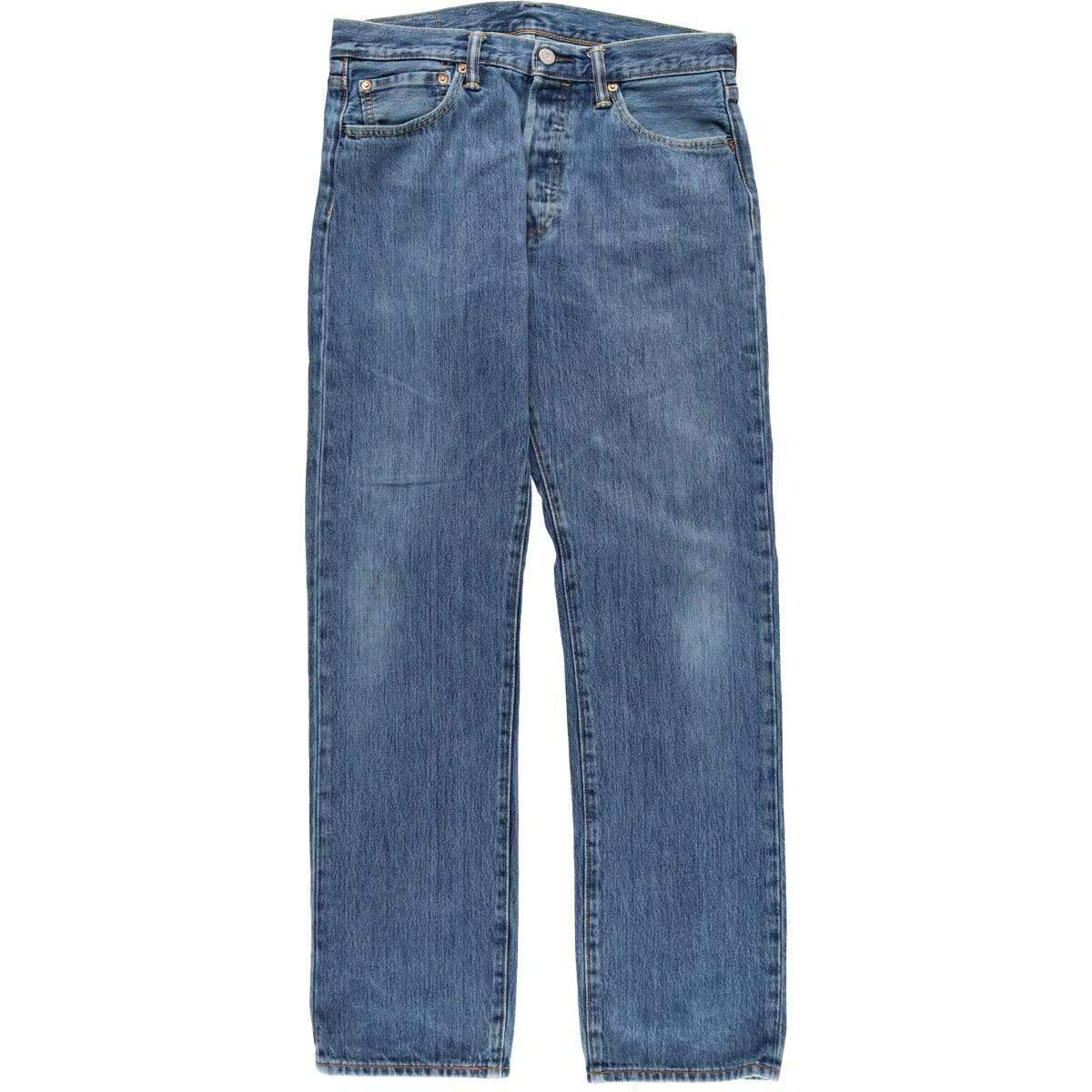 古着 リーバイス Levi's 501 ストレートデニムパンツ メンズw32相当 /eaa528264 【中古】 【250314】 【ss2601_30】 ブルー系 春夏秋冬