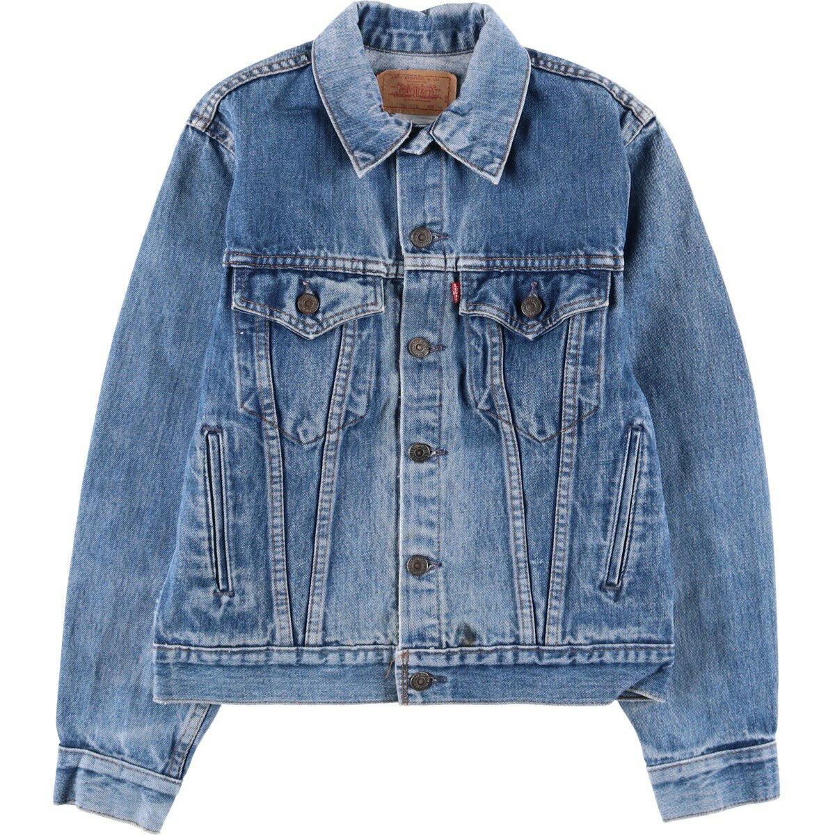 古着 80'S リーバイス Levi's 70706-0216 デニムジャケット Gジャン カナダ製 レディースM相当 ヴィンテージ /eaa528392 【中古】 【250316】 【ADEL/アデル】 【SS2509_30】