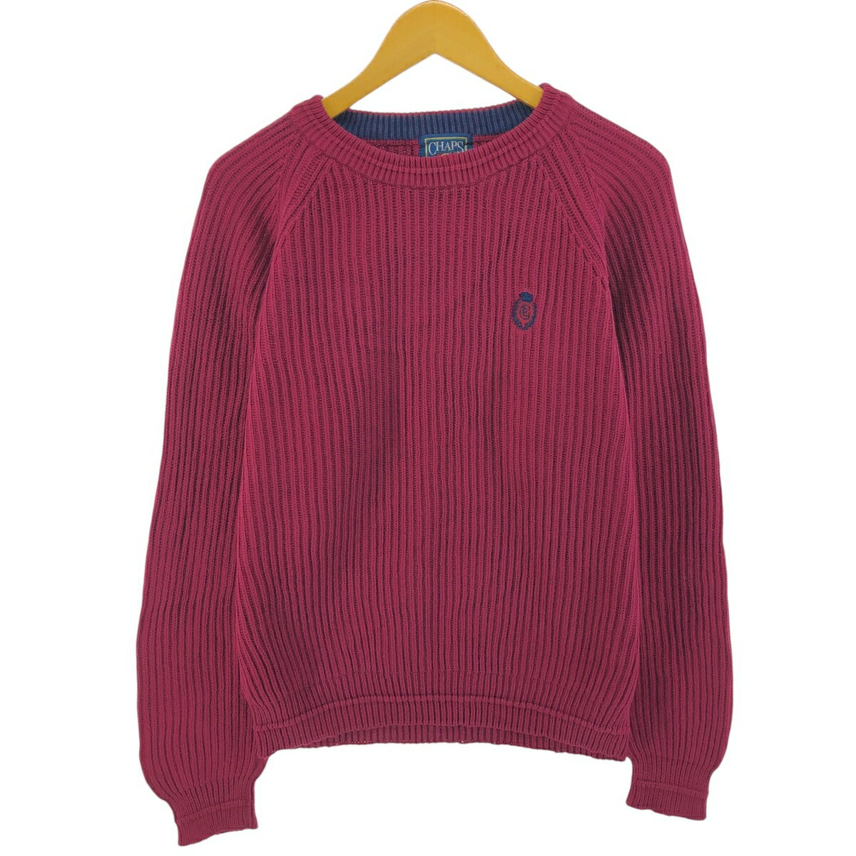 ���� 80'S ���ե������ Ralph Lauren CHAPS ����åץ� ���åȥ�˥åȥ������� ��ǥ�����M���� ������ơ��� /eaa528395 ...