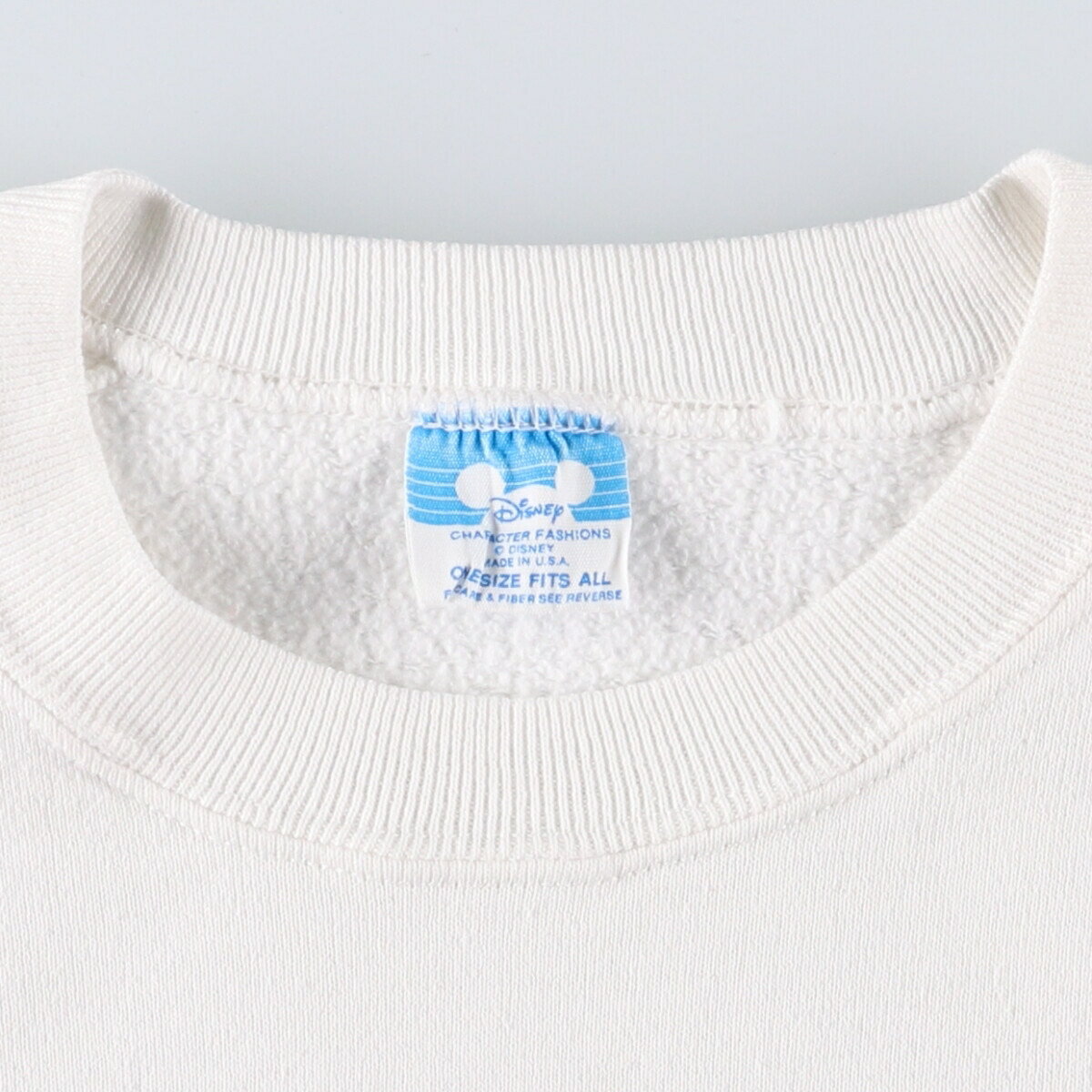 古着 80'S ディズニー DISNEY MICKEY MOUSE ミッキーマウス キャラクタースウェットシャツ トレーナー USA製 メンズL相当 ヴィンテージ /eaa528492 【中古】 【250320】 【SS2603_30】