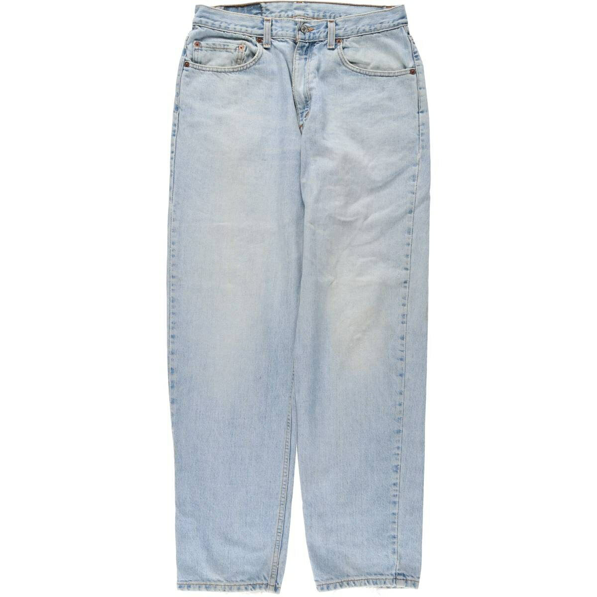 古着 90'S リーバイス Levi's 550 RELAXED FIT テーパードデニムパンツ メンズw31相当 ヴィンテージ /eaa528538 【中古】 【250317】 【ss2601_10】 ブルー系 春夏秋冬