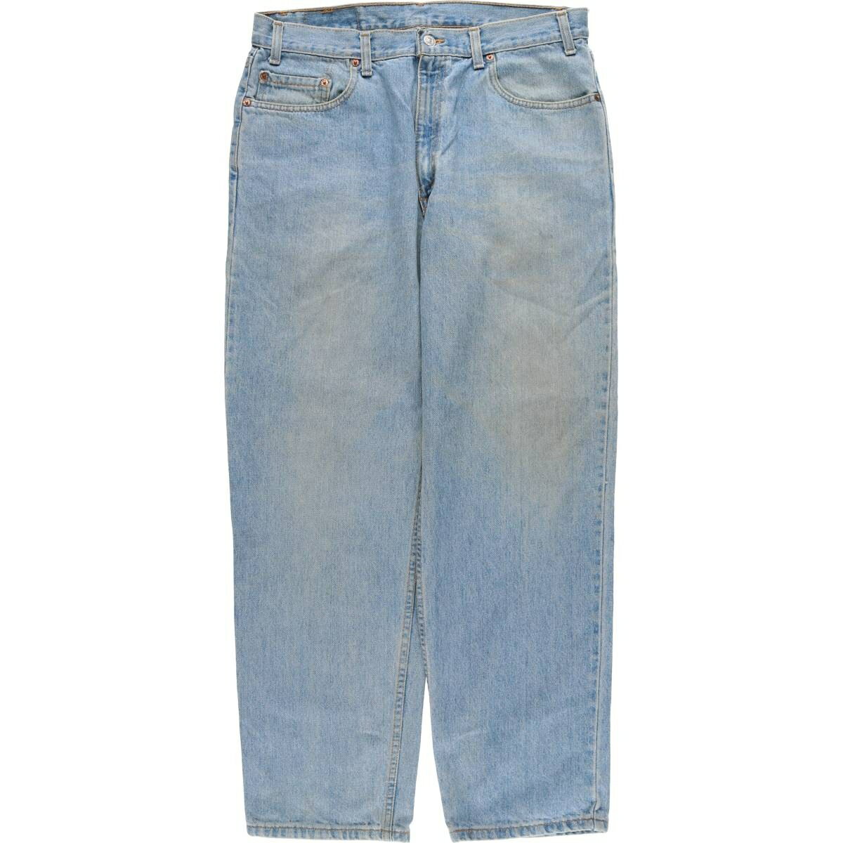 古着 90'S リーバイス Levi's 550 RELAXED FIT テーパードデニムパンツ カナダ製 メンズw34相当 ヴィンテージ /eaa528543 【中古】 【250317】 【ss2601_10】 ブルー系 春夏秋冬