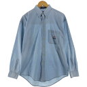 古着 90'S ラルフローレン Ralph Lauren CHAPS チャップス 長袖 ボタンダウン シャンブレーシャツ メンズM相当 ヴィンテージ /eaa5...