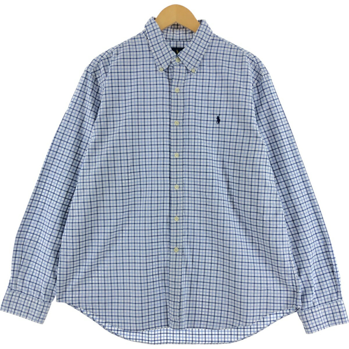 古着 ラルフローレン Ralph Lauren 長袖 ボタンダウンチェックシャツ メンズXL相当 /eaa528665 【中古】 【250316】 【SS2603_10】