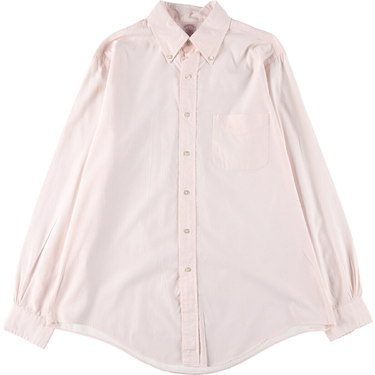 Rakuten - 古着 90'S ブルックスブラザーズ Brooks Brothers MAKERS 長袖 ボタンダウンシャツ USA製 メンズM相当 ヴィンテージ /eaa528685 【中古】 【250316】 【SS2603_50】