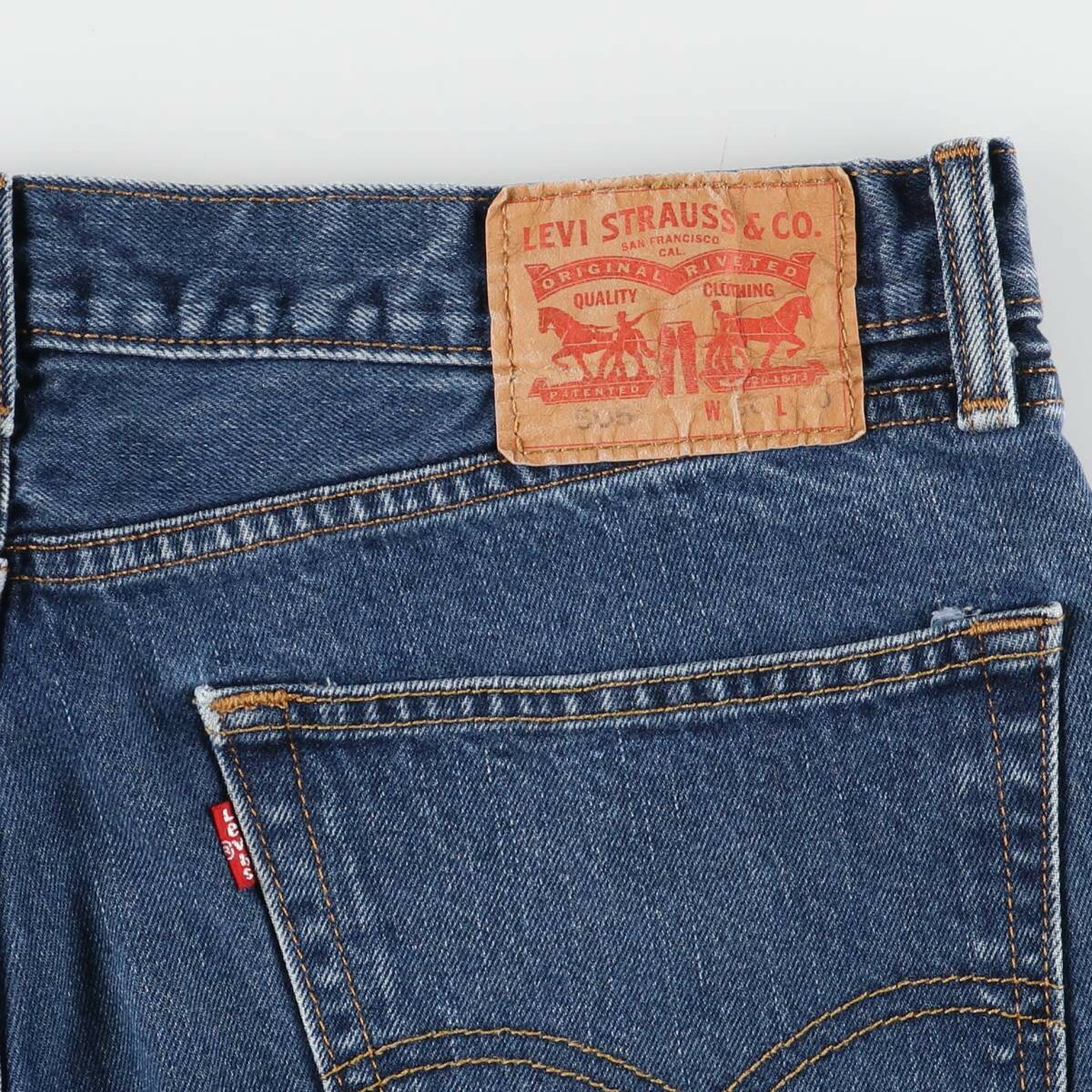 古着 リーバイス Levi's 505 テーパードデニムパンツ メンズw36相当 /eaa528704 【中古】 【250317】