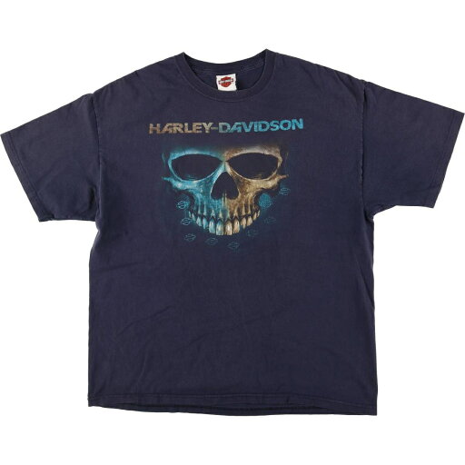 古着 ハーレーダビッドソン Harley-Davidson ドクロ柄 スカル柄 モーターサイクル バイクTシャツ メンズXL相当 /eaa528748 【中古】 【250321】 古着 ハーレーダビッドソン Harley-Davidson ドクロ柄 スカル柄 モーターサイクル バイクTシャツ メンズXL相当 /eaa528748 【中古】 【250321】
