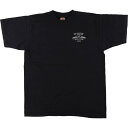 古着 00'S ハーレーダビッドソン Harley-Davidson ドクロ柄 スカル柄 バックプリント モーターサイクル バイクTシャツ USA製 メンズXL相当 /eaa528753 【中古】 【250321】(4)