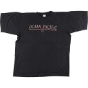 古着 90'S オーシャンパシフィック Ocean pacific 銀タグ サーフ スケートTシャツ メンズXL相当 /eaa529232 【中古】 【250523】 【SS2509_10】