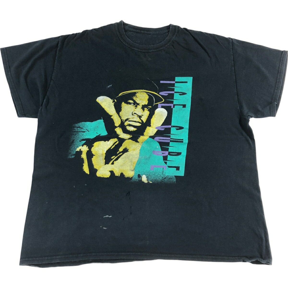 古着 ICE CUBE アイスキューブ ラップTシャツ ラップT メンズL相当 /eaa529378 【...