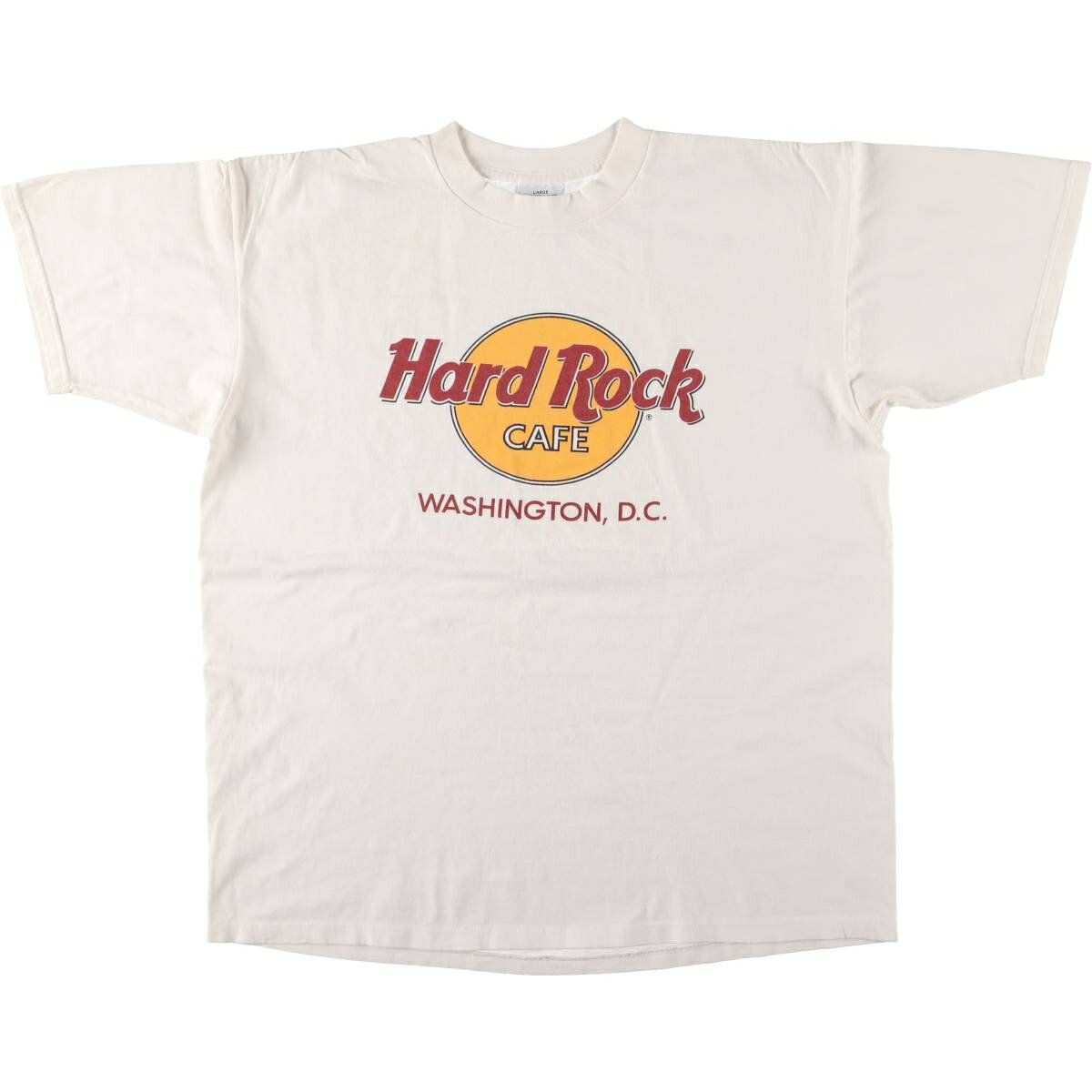 古着 90'S HARD ROCK CAFE ハードロックカフェ アドバタイジングTシャツ USA製 メンズL相当 ヴィンテージ /eaa529516 【中古】 【250706】 【SS2606_10