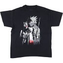 古着 NARUTO SHIPPUDEN ナルト疾風伝 はたけカカシ アニメ キャラクタープリントTシャツ メンズL相当 /eaa529631 【中古】 【250530】 【SS2509_30】