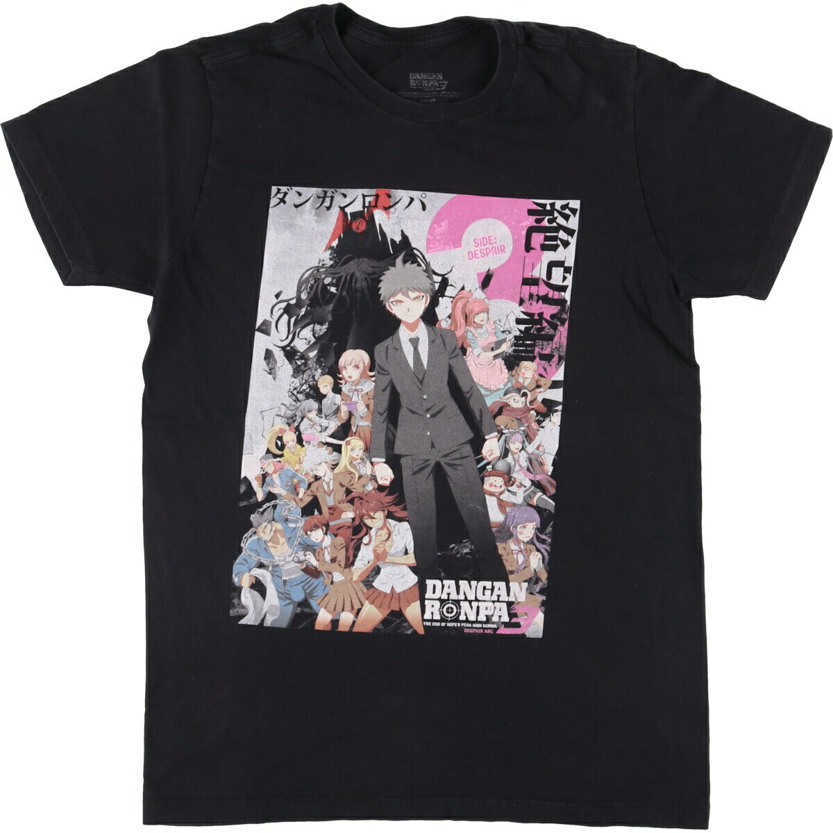 主角 - 古着 DANGANRONPA ダンガンロンパ アニメ キャラクタープリントTシャツ メンズM相当 /eaa529643 【中古】 【250530】 【SS2603_30】